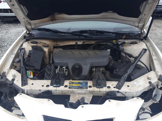 2G2WP552171201177 - 2007 PONTIAC GRAND PRIX WHITE photo 7