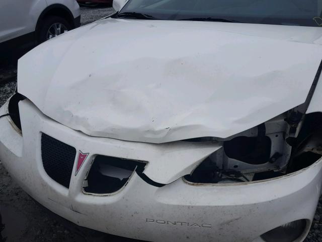 2G2WP552171201177 - 2007 PONTIAC GRAND PRIX WHITE photo 9