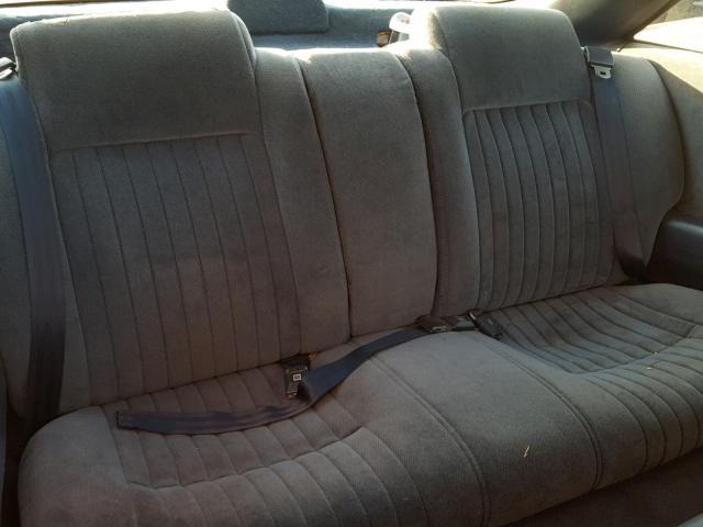 1G2WK14W7KF254446 - 1989 PONTIAC GRAND PRIX WHITE photo 6