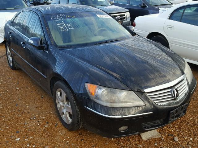 JH4KB16667C002685 - 2007 ACURA RL BLACK photo 1