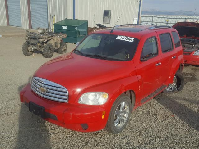 3GNDA23D38S537885 - 2008 CHEVROLET HHR LT RED photo 2