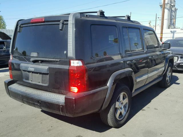 1J4RH4GK5AC118280 - 2010 JEEP COMMANDER BLACK photo 4
