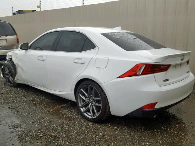 JTHBE1D24F5022573 - 2015 LEXUS IS 350 WHITE photo 3