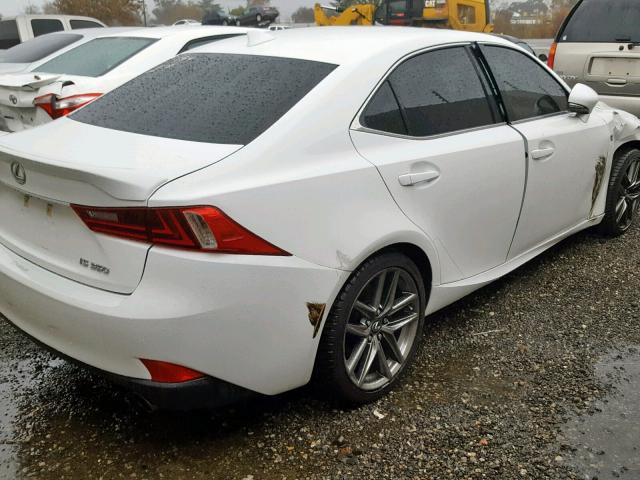 JTHBE1D24F5022573 - 2015 LEXUS IS 350 WHITE photo 4