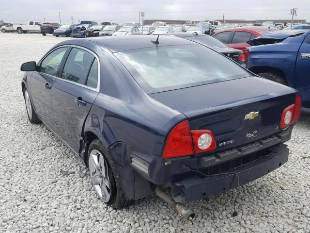 1G1ZH57B09F139035 - 2009 CHEVROLET MALIBU 1LT BLUE photo 3