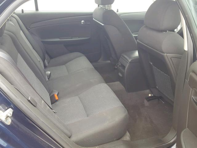 1G1ZH57B09F139035 - 2009 CHEVROLET MALIBU 1LT BLUE photo 6