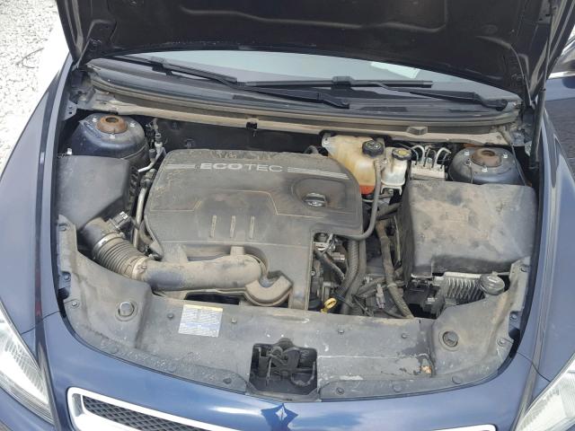 1G1ZH57B09F139035 - 2009 CHEVROLET MALIBU 1LT BLUE photo 7