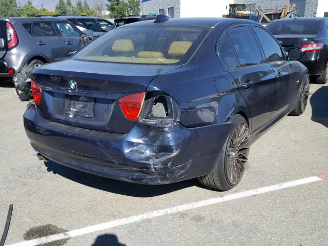 WBAPH57509NM32848 - 2009 BMW 328 I SULE BLUE photo 4