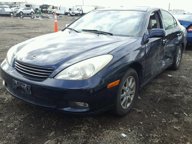 JTHBF30GX36017085 - 2003 LEXUS ES 300 BLUE photo 2