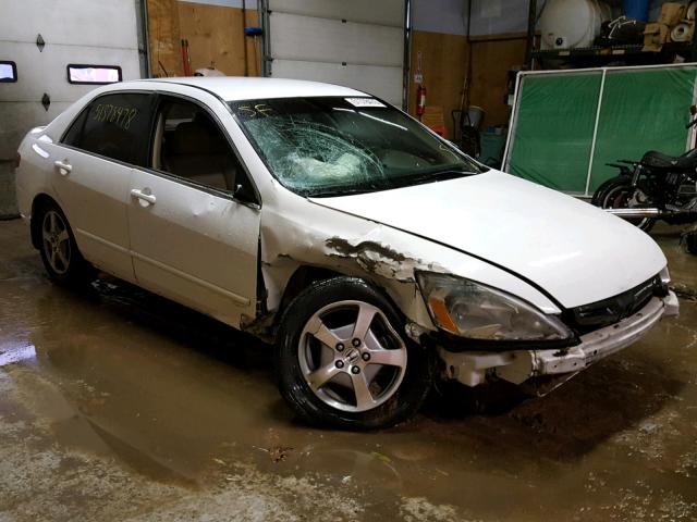 JHMCN36535C003627 - 2005 HONDA ACCORD HYB WHITE photo 1