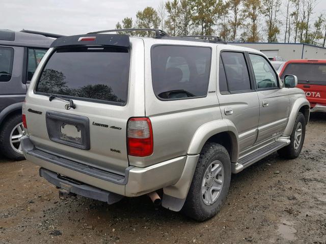 JT3HN87R9Y0285501 - 2000 TOYOTA 4RUNNER LI SILVER photo 4