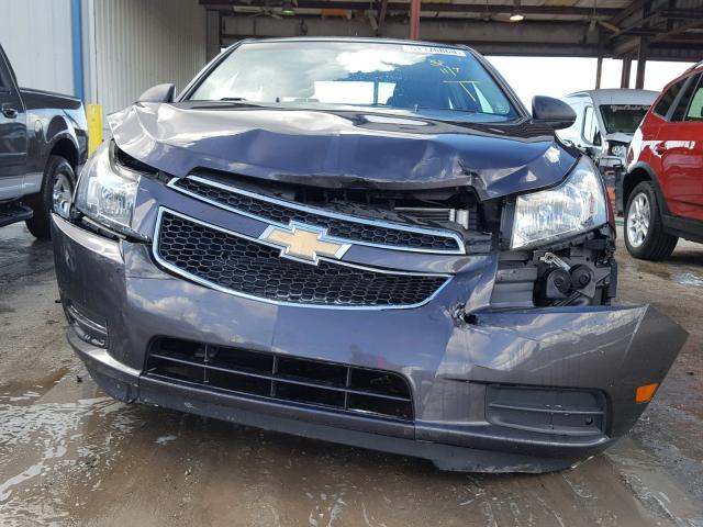 1G1PC5SH9B7109002 - 2011 CHEVROLET CRUZE LS CHARCOAL photo 9