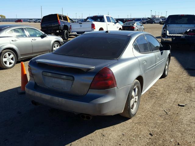 2G2WS522751175491 - 2005 PONTIAC GRAND PRIX ნაცრისფერი ფოტო 4