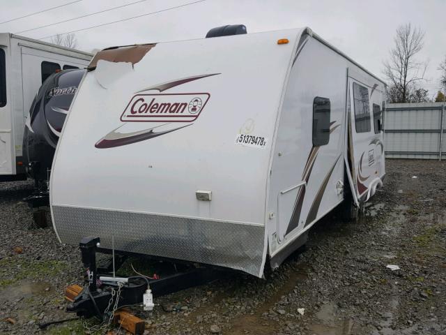 47CTCLP26CK133110 - 2012 COLE CAMPER WHITE photo 2