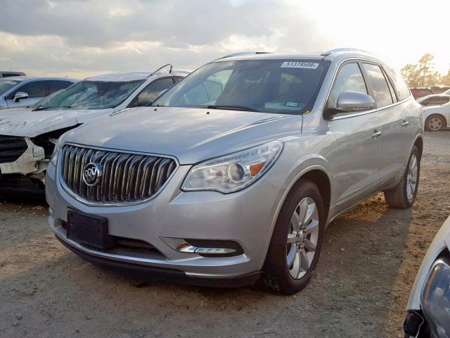 5GAKRCKD3GJ248278 - 2016 BUICK ENCLAVE SILVER photo 2