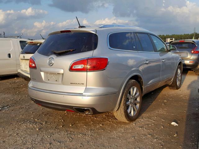 5GAKRCKD3GJ248278 - 2016 BUICK ENCLAVE SILVER photo 4