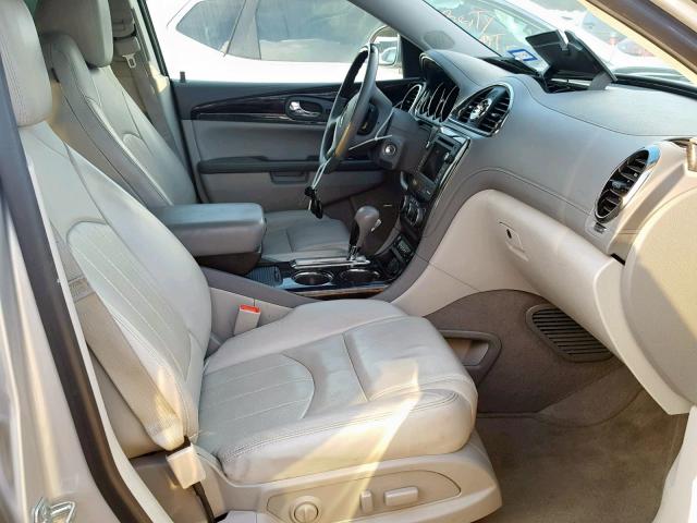 5GAKRCKD3GJ248278 - 2016 BUICK ENCLAVE SILVER photo 5