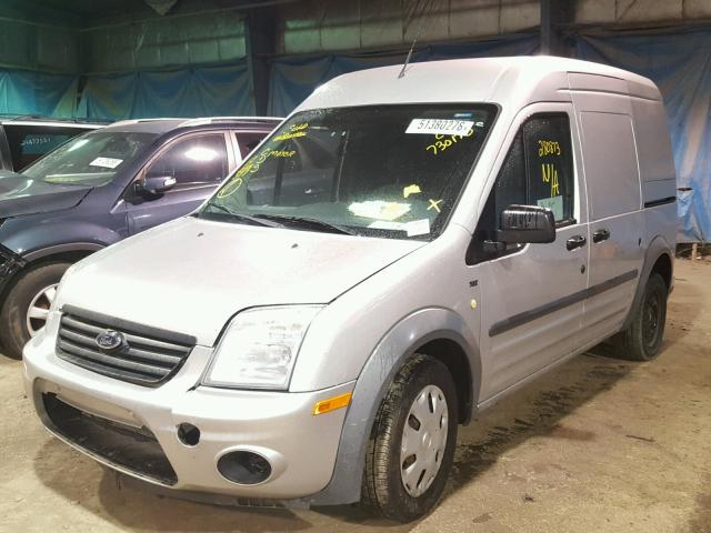 NM0LS7BN5DT153371 - 2013 FORD TRANSIT CO SILVER photo 2