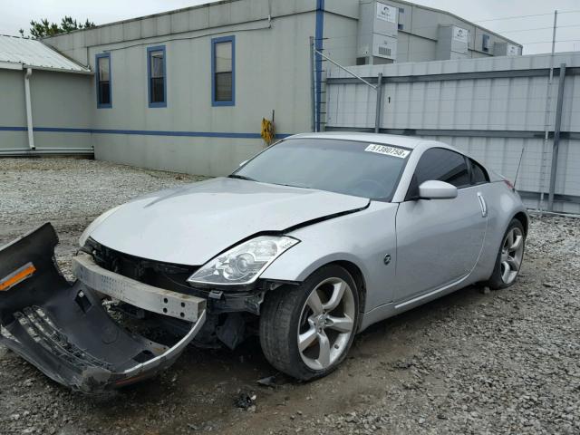 JN1BZ34D17M505385 - 2007 NISSAN 350Z COUPE SILVER photo 2