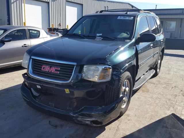 1GKDS13S652111845 - 2005 GMC ENVOY GREEN photo 2