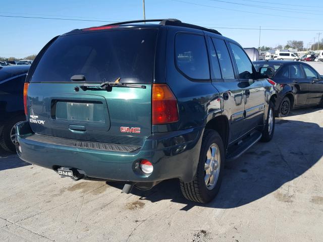 1GKDS13S652111845 - 2005 GMC ENVOY GREEN photo 4