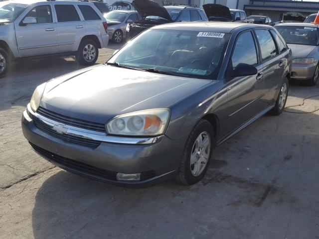 1G1ZU64824F239334 - 2004 CHEVROLET MALIBU MAX Gris foto 2