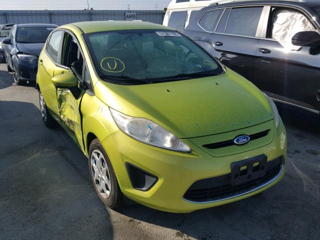 3FADP4EJ1BM223840 - 2011 FORD FIESTA SE GREEN photo 1