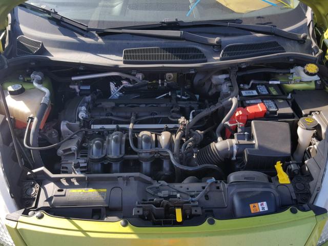 3FADP4EJ1BM223840 - 2011 FORD FIESTA SE GREEN photo 7