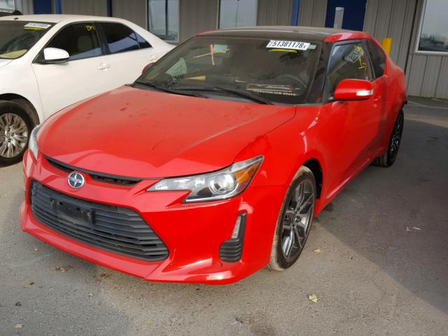 JTKJF5C74E3084086 - 2014 TOYOTA SCION TC წითელი ფოტო 2