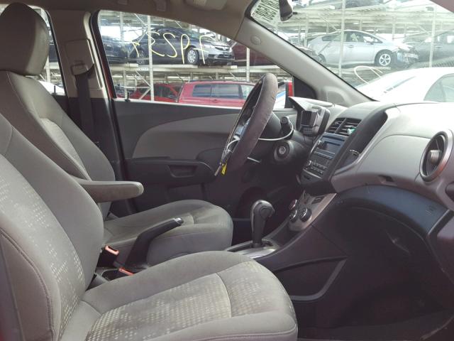 1G1JA5SH5G4102987 - 2016 CHEVROLET SONIC LS 红色 照片 5