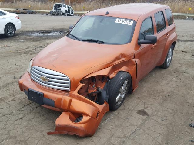 3GNDA13D78S565957 - 2008 CHEVROLET HHR LS ORANGE photo 2