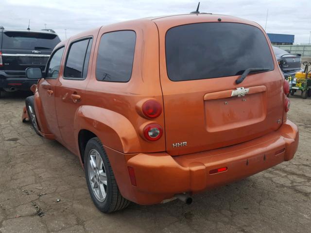 3GNDA13D78S565957 - 2008 CHEVROLET HHR LS ORANGE photo 3