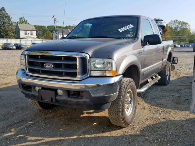 1FTSX31L33EB87112 - 2003 FORD F350 SRW S GRAY photo 2