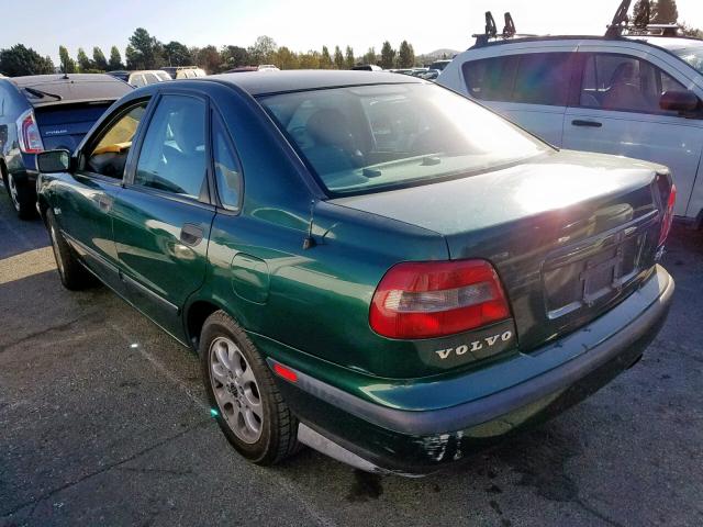 YV1VS2555YF487215 - 2000 VOLVO S40 GREEN photo 3