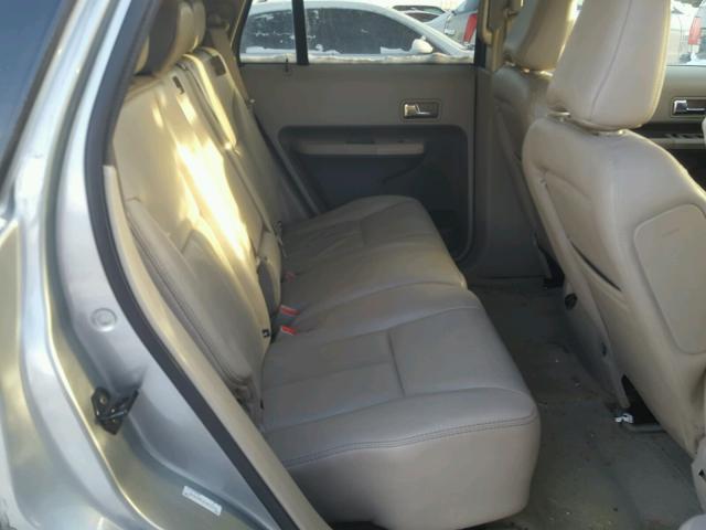 2FMDK39C47BB17059 - 2007 FORD EDGE SEL P SILVER photo 6