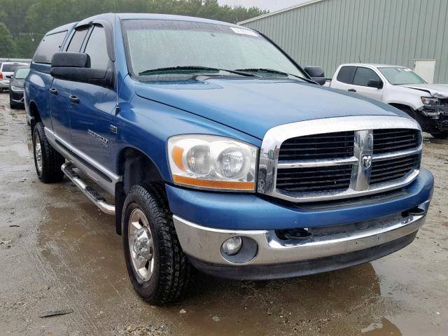 1D7KS28D36J148982 - 2006 DODGE RAM 2500 S Կապույտ լուսանկար 1