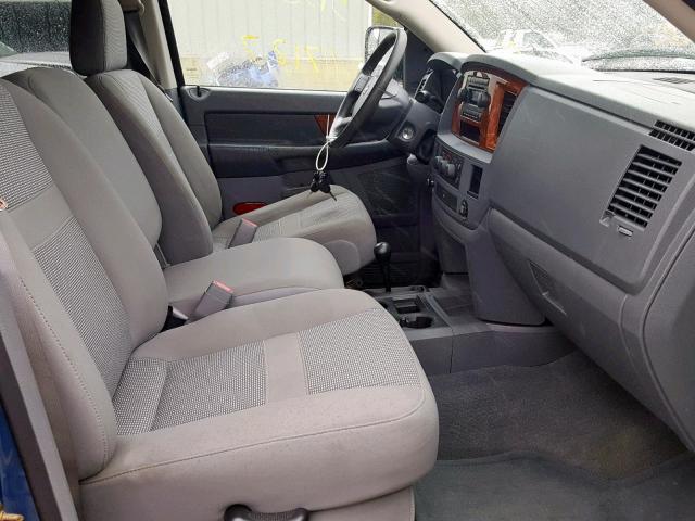 1D7KS28D36J148982 - 2006 DODGE RAM 2500 S Կապույտ լուսանկար 5