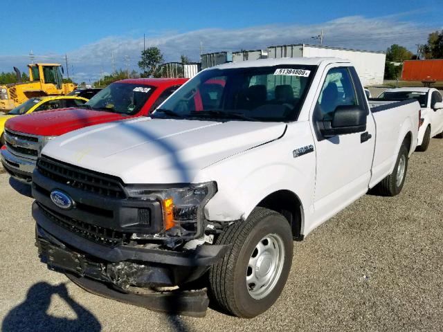 1FTMF1CB5JKC33526 - 2018 FORD F150 WHITE photo 2