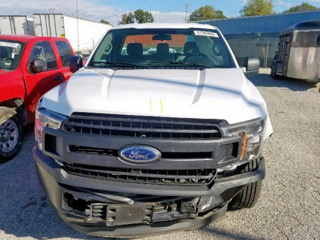 1FTMF1CB5JKC33526 - 2018 FORD F150 WHITE photo 7