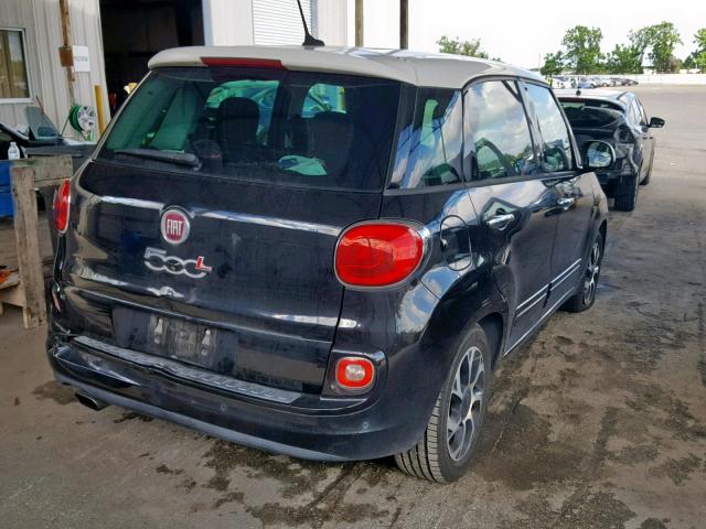 ZFBCFABH0EZ002826 - 2014 FIAT 500L EASY BLACK photo 4