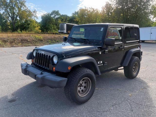 1J4FA24197L109176 - 2007 JEEP WRANGLER X BLACK photo 2