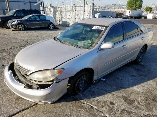 4T1BE32K26U732654 - 2006 TOYOTA CAMRY LE SILVER photo 2