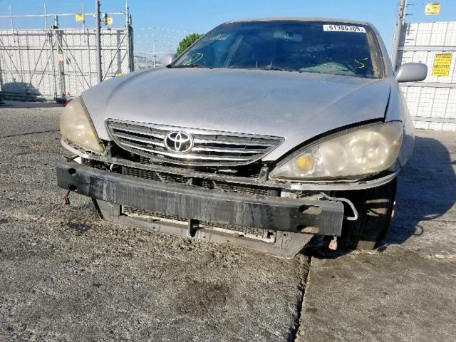 4T1BE32K26U732654 - 2006 TOYOTA CAMRY LE SILVER photo 9