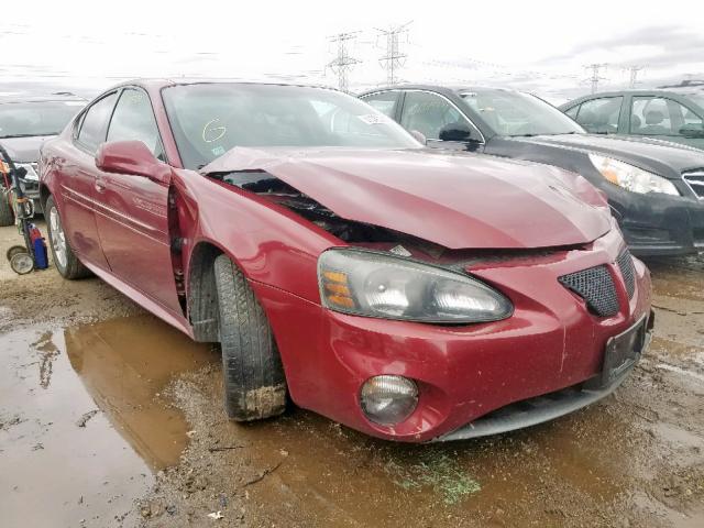 2G2WR554X61145962 - 2006 PONTIAC GRAND PRIX RED photo 1