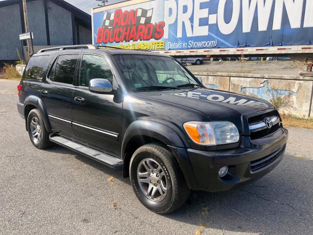 5TDBT48A07S288257 - 2007 TOYOTA SEQUOIA LI BLACK photo 1