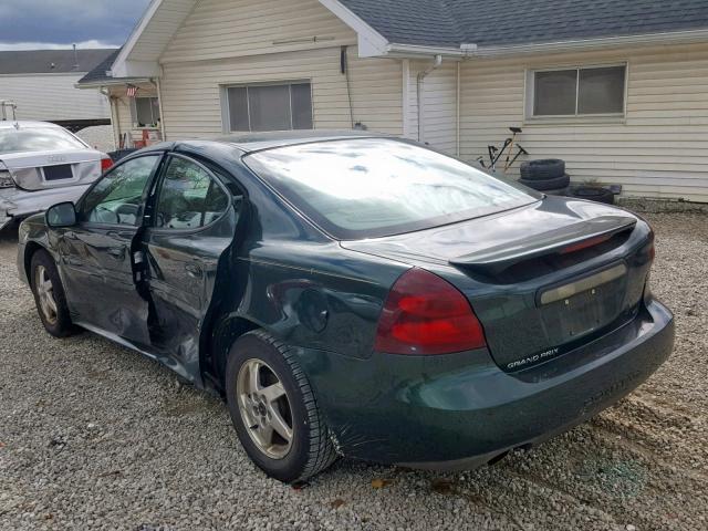 2G2WS522X41283618 - 2004 PONTIAC GRAND PRIX GREEN photo 3