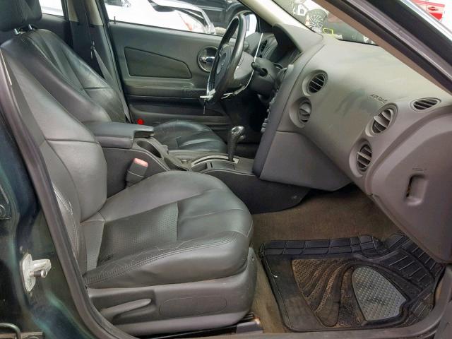 2G2WS522X41283618 - 2004 PONTIAC GRAND PRIX GREEN photo 5