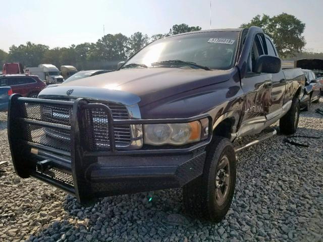 3D3KU28C34G156128 - 2004 DODGE RAM 2500 S Tünd qırmızı foto 2