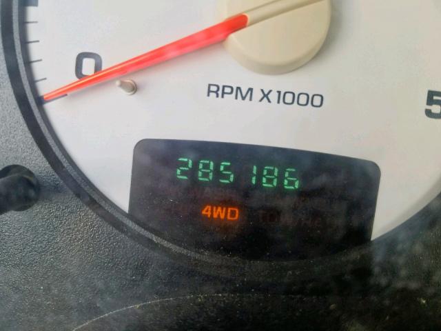 3D3KU28C34G156128 - 2004 DODGE RAM 2500 S Tünd qırmızı foto 8