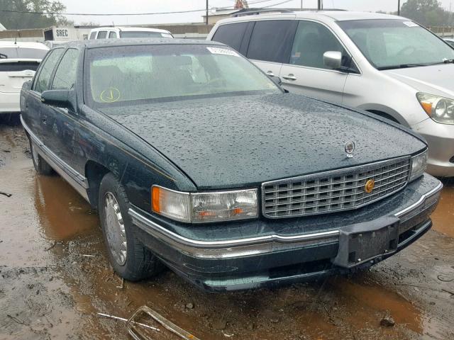 1G6KD52Y0TU264672 - 1996 CADILLAC DEVILLE GREEN photo 1